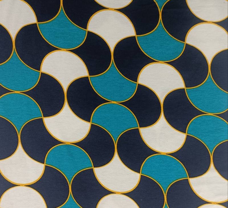 Viscose Lycra Print P3839